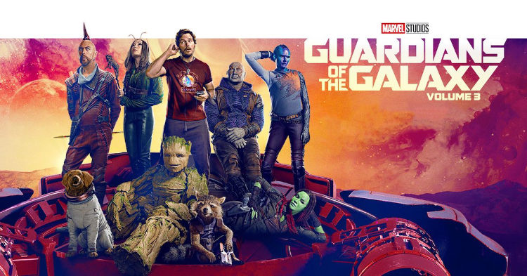 Guardians of the Galaxy volume 3 poster